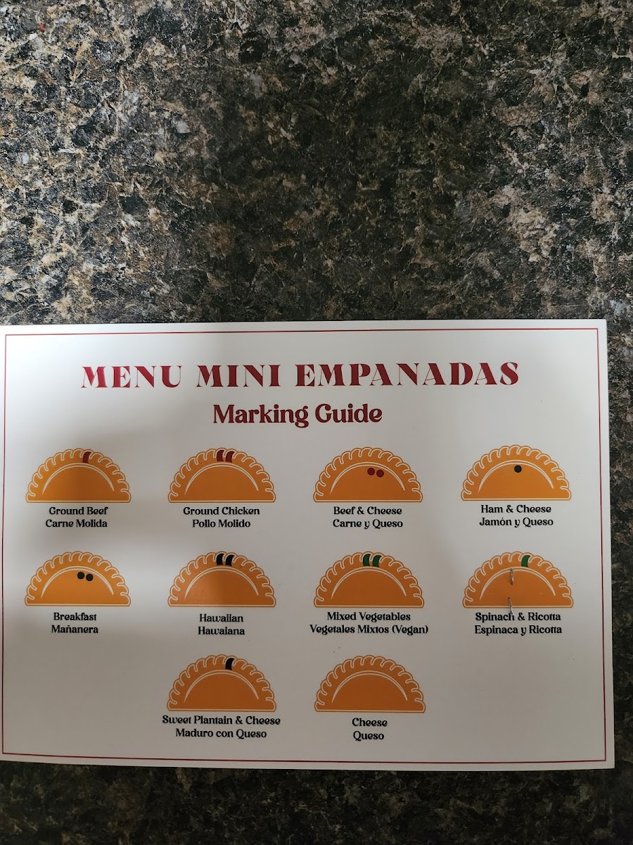 Empanadas Cafe Menu - Image 3